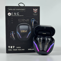 Бездротові навушники Onikuma T27 ENC (2 режим підключення: BT5.3+2.4G) BLACK