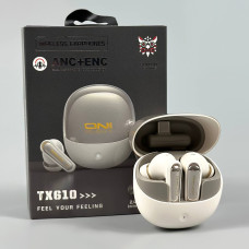 Бездротові навушники Onikuma TX610 ANC+ENC (2 режим підключення: BT5.3+2.4G) WHITE