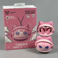 Бездротові навушники Onikuma TX603 Pink Kitty