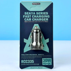 Автомобільний зарядний пристрій Remax RCC335 Seaya Series USB+Type-C PD+QC FC 30W 