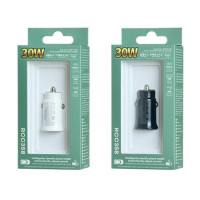 Автомобільний зарядний пристрій Remax RCC358 Siya Series Multi-compatible PD30W+QC22.5W