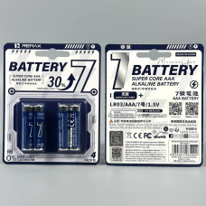 Батарейка Remax Super Core AAA Alkaline Battery (4 шт.)
