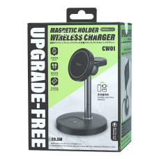 Бездротовий зарядний пристрій Remax CW01 Upgrade free 3-in-1 20.5W