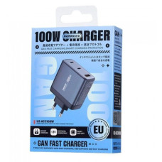Мережевий зарядний пристрій Remax U2-ACC100W GaN FC 100W 