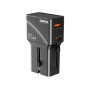 Мережевий зарядний пристрій Remax CM03 Explorer Multi-function Travel 25W (EU,UK,US,AU)