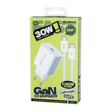 Мережевий зарядний пристрій Remax CA09 Huiying GaN PD30W Type-C to Type-C
