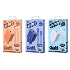 Мережевий зарядний пристрій Remax CA10 Huiying GaN PD40W Type-C to Type-C