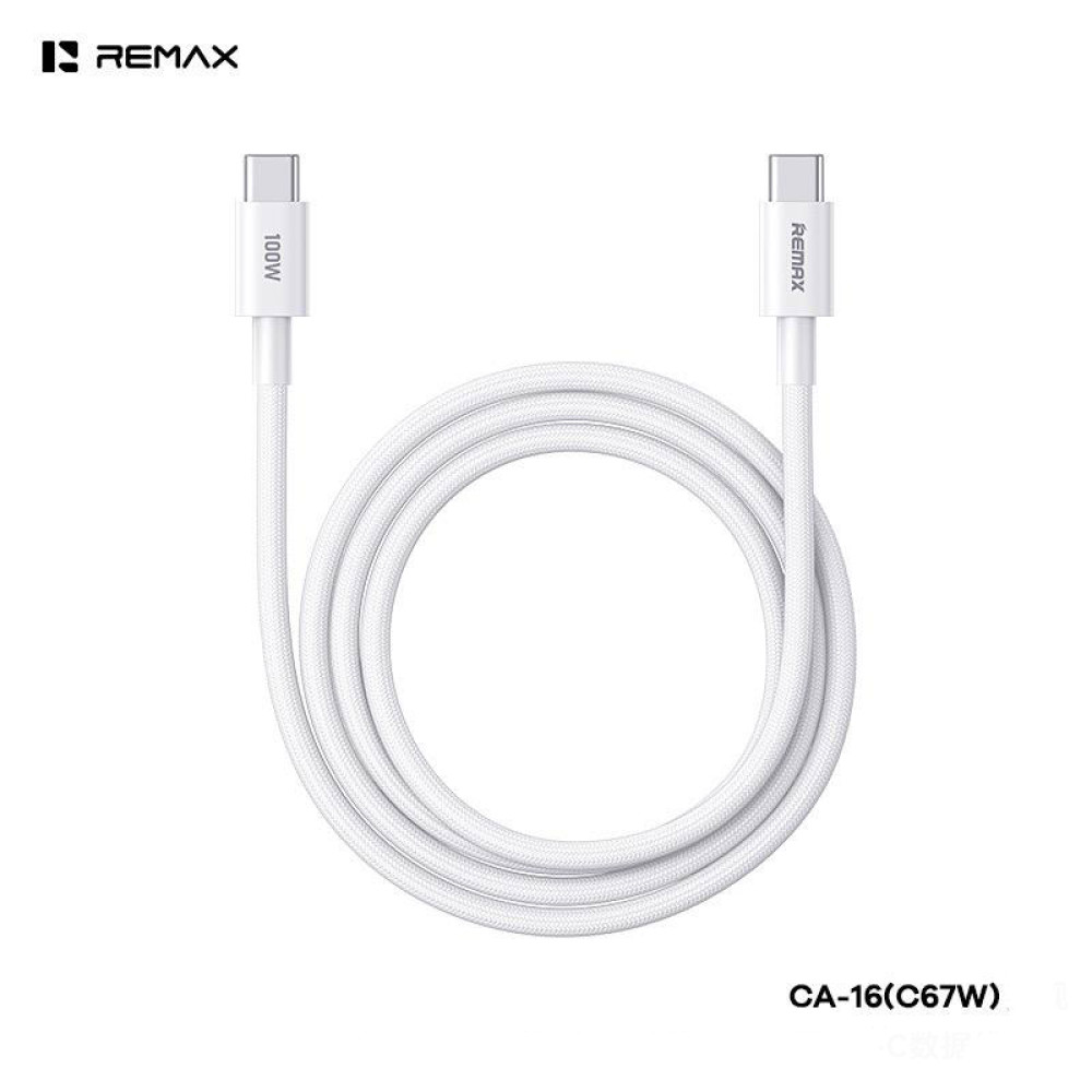 Мережевий зарядний пристрій Remax CA-16 Speed Series GaN PD67W Type-C to Type-C