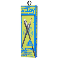 AUX Remax C25 Velocity 3.5mm to Lightning 1.2m