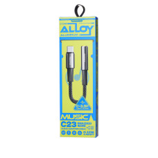 AUX Remax C23 Velocity Type-C male to 3.5mm female 0.12m