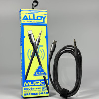 AUX Remax CB08 Velocity 3.5mm to Type-C 1.2m