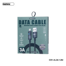 Data Cable Remax C01-AL Zinc alloy horizontal screen displa Lightning 3A 1.2m 