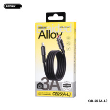 Data Cable Remax CB25 Velocity Lightning 3A 1.2m 