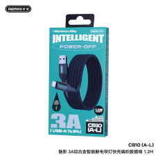 Data Cable Remax CB10 Siren Lightning 3A 1.2m