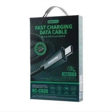 Data Cable Remax RC-C039 Ladon Series Type-C to Type-C 240W 1m