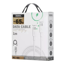 Data Cable Remax RC-191 Marlik Series Type-C to Type-C 65W 1m