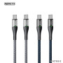 Data Cable Remax RC-C115 Intelyelec Series Smart Power-off with Light Type-C to Type-C 100W 1.2m