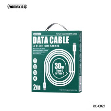 Data Cable Remax RC-C021 Marlik Series Type-C to Type-C 30W 2m