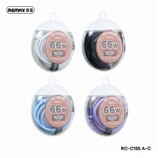 Data Cable Remax RC-C156 Kyecha Series Type-C to Type-C 60W 1.2m