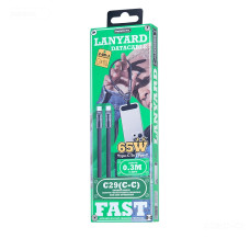 Data Cable Remax C29 Yoso Zinc alloy Type-C to Type-C 65W 0.3m 