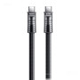 Data Cable Remax C29 Yoso Zinc alloy Type-C to Type-C 65W 0.3m 