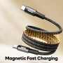Data Cable Remax CB07 Type-C to Type-C Магнітний PD65W 1.2m