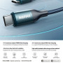 Data Cable Remax CB10 Siren Type-C to Type-C 65W 1.2m