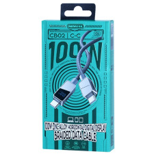 Data Cable Remax CB02 Armor Type-C to Type-C 100W 1.2m