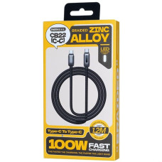 Data Cable Remax CB22 Type-C to Type-C Raybeam Zink Alloy 240W 1.2m