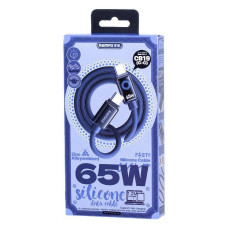 Data Cable Remax CB19 Illumine Zinc Alloy Ambient Light Type-C to Type-C 65W 1.2m