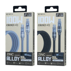 Data Cable Remax CB29 Huiying Series Type-C to Type-C 100W 1.2m