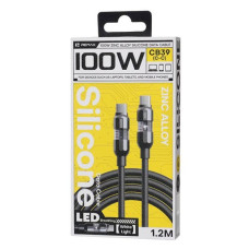 Data Cable Remax CB39 Ginja series Type-C to Type-C 100W 1.2m