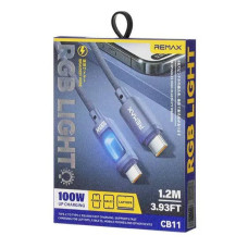 Data Cable Remax CB11 Hungy Series Type-C to Type-C 100W 1.2m