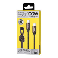 Data Cable Remax CB36 Expuisite Series Type-C to Type-C 100W 1.2m