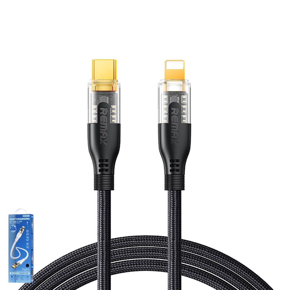 Data Cable Remax RC-C171 Explore Series Gen2 Cyberpunk Type-C to Lightning 30W 1.2m