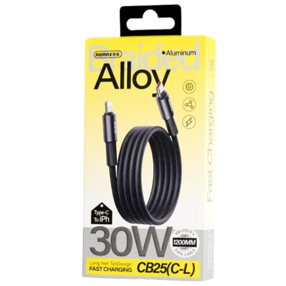 Data Cable Remax CB25 Velocity Type-C to Lightning 30W 1.2m 