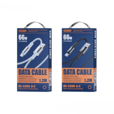 Data Cable Remax RC-C099 Fonsu Series Type-C 66W 1.2m