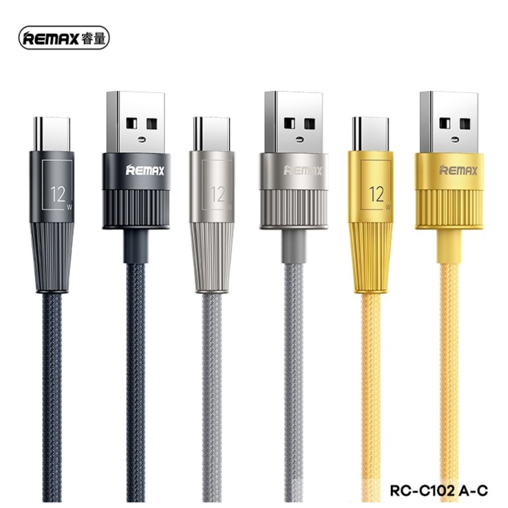 Data Cable Remax RC-C102 Infinity Series Type-C 2.4A 1.2m