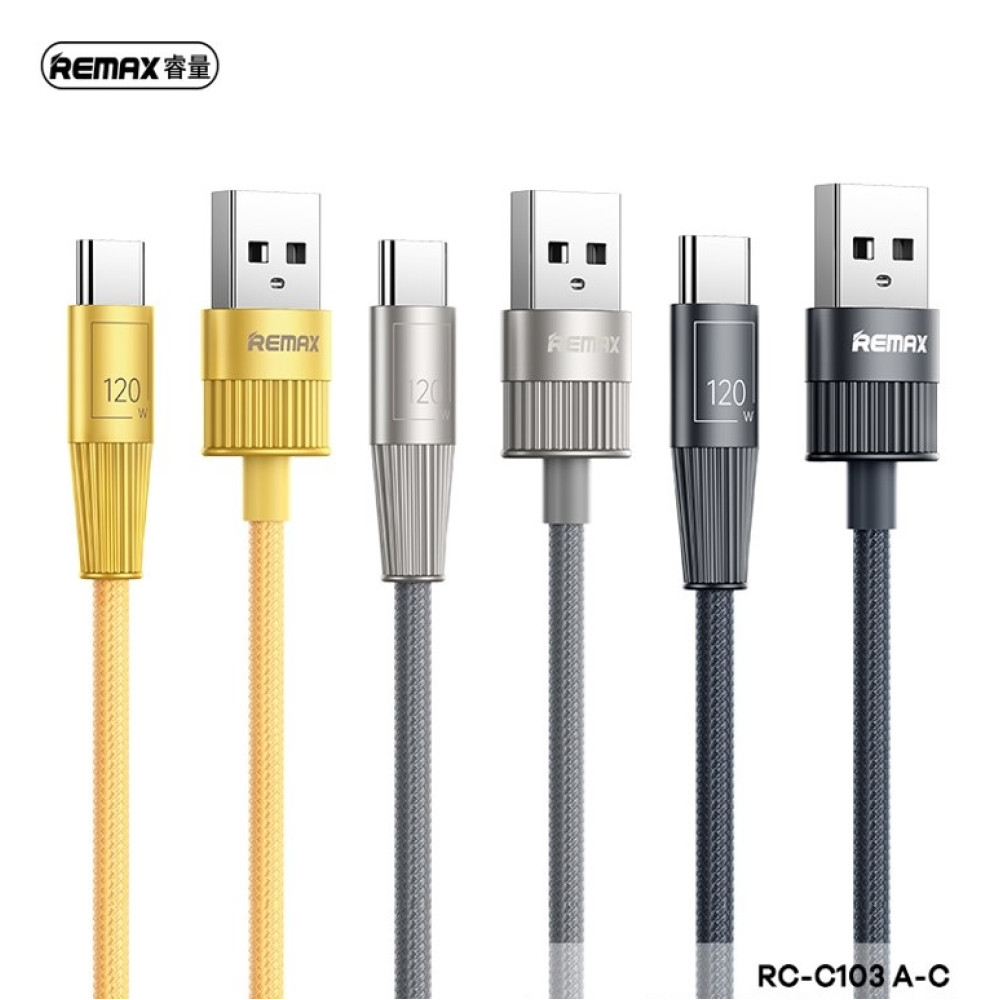 Data Cable Remax RC-C103 Infinity Series Type-C 120W 1.2m