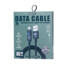 Data Cable Remax C01-AC66W Zinc alloy horizontal screen displa Type-C 66W 1.2 m 