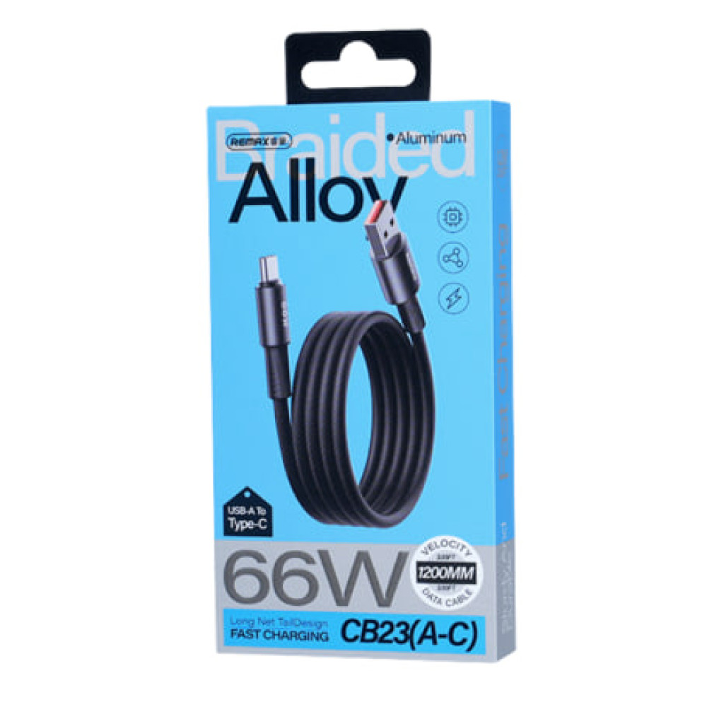 Data Cable Remax CB23 Fonsu Series Type-C 66W 1.2m