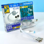 Data Cable Remax RC-C018 Drip Retractable 3-in-1 Micro+Lightning+Type-C FC 15W  1.2m