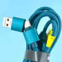 Data Cable Remax RC-C012 Kerolla Aluminum 3-in-2 USB+Type-C to Micro+Lightning+Type-C FC 100W 1m