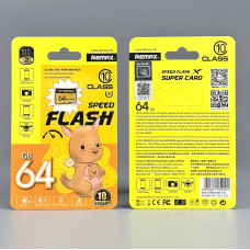 Карта пам'яті Remax MicroSD 64Gb Class 10 Speed Flash без адаптера
