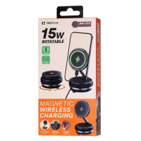 Holder Remax RM-C51i Rotatable 15W Магнітний, вакуумний утримувач