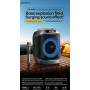 Колонка Remax RB-MB12 Party lighting 60W з мікрофоном, 6000mAh (39*30*29 см)