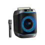 Колонка Remax RB-MB12 Party lighting 60W з мікрофоном, 6000mAh (39*30*29 см)