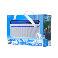 Колонка Remax RB-MB09 з RGB підсвіткою та 2-ма мікрофонами (35,0*12,0*17,0 см)