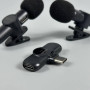 Бездротовий петличний мікрофон Remax K10 Ryusic Series One-to-Two Type-C