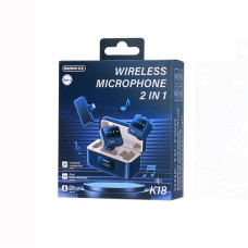 Бездротовий петличний мікрофон Remax K18 Two-in-One Type-C